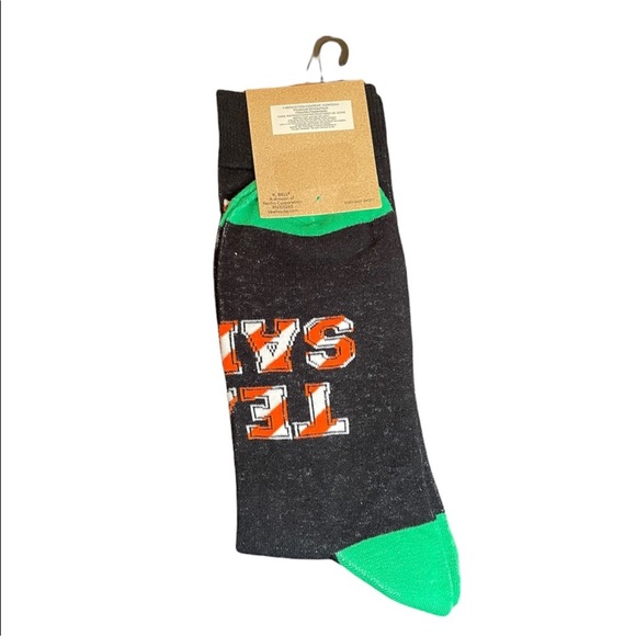 K. Bell NWT 3 pairs Christmas Holiday themed cotton novelty men’s unisex socks - Picture 12 of 13